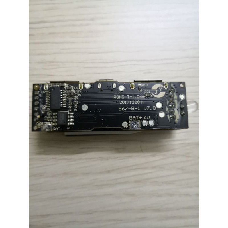 Mạch sạc dự phòng 2 cổng usb 5V 1A - 2A hiển thị LCD - Mạch sạc điện thoại