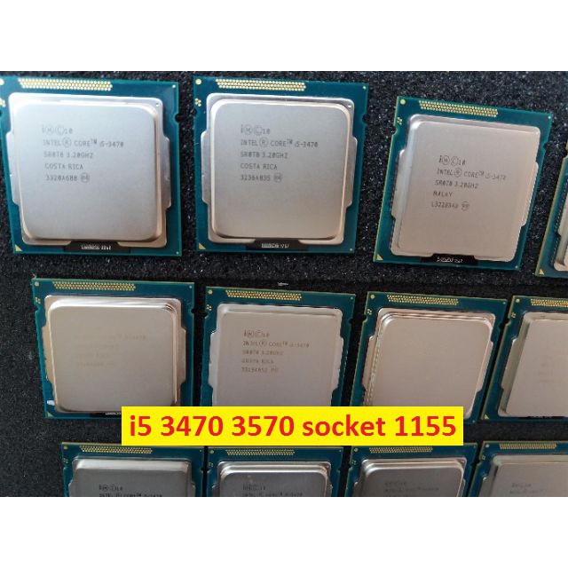 Cpu i5 3470, i5 3570 socket 1155 cũ i5-3470 chạy main H61, B75, Z77 21