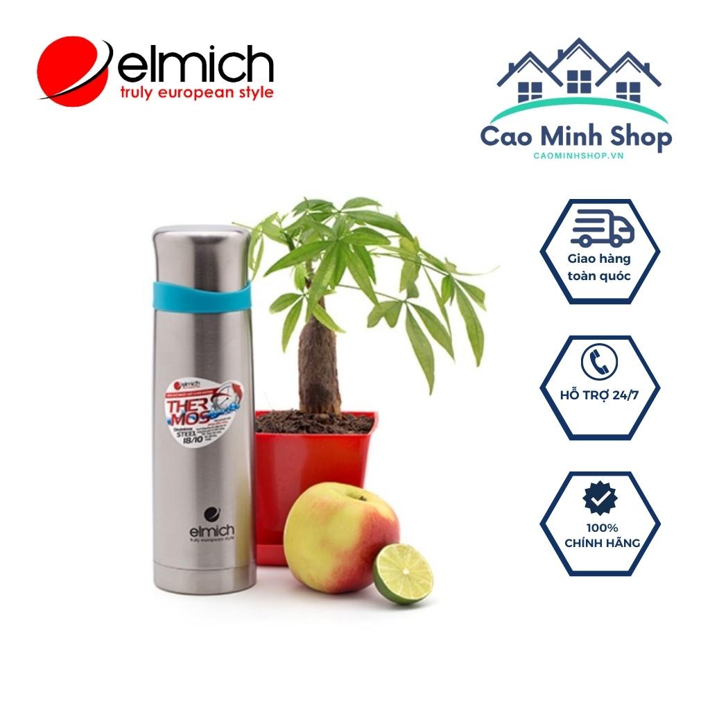 Bình giữ nhiệt, bình nước Elmich K5 6386, dung tích 500ml, inox sus304 an toàn, cao cấp, chính hãng - Cao Minh Shop