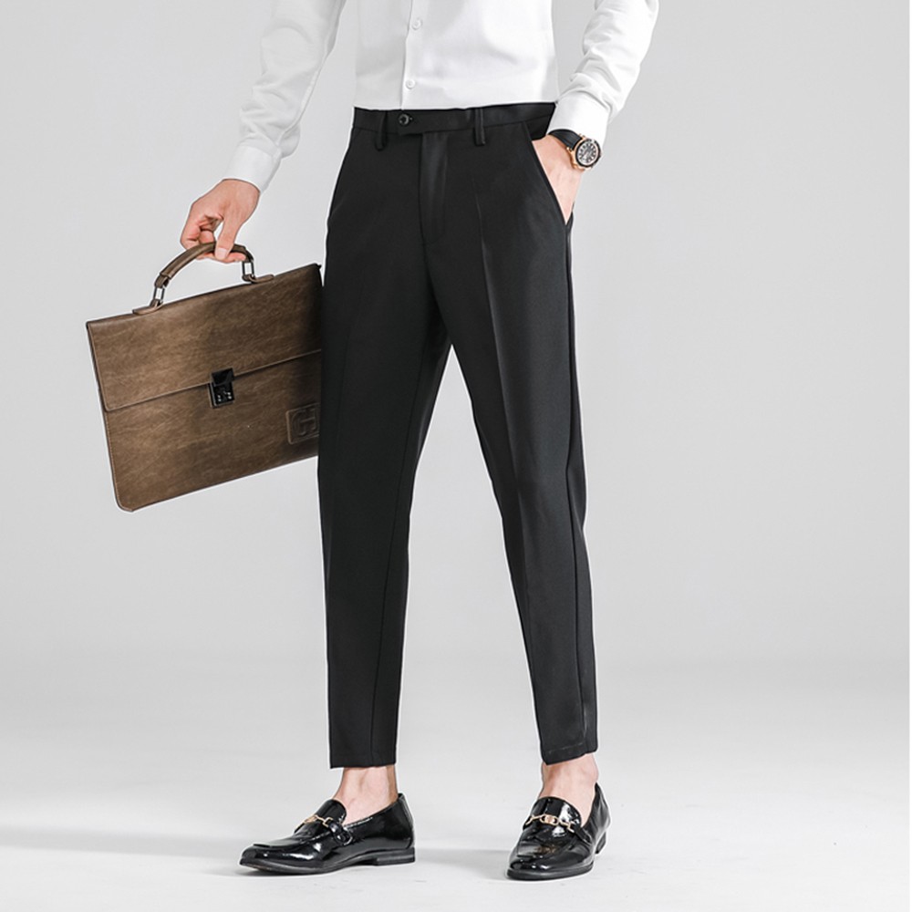 Quần Tây Âu Chinos Nam Dáng Baggy Ống Suông Công Sở Hàn Quốc SEPTEMBERGIRL JOGGER NAM 9000063C11