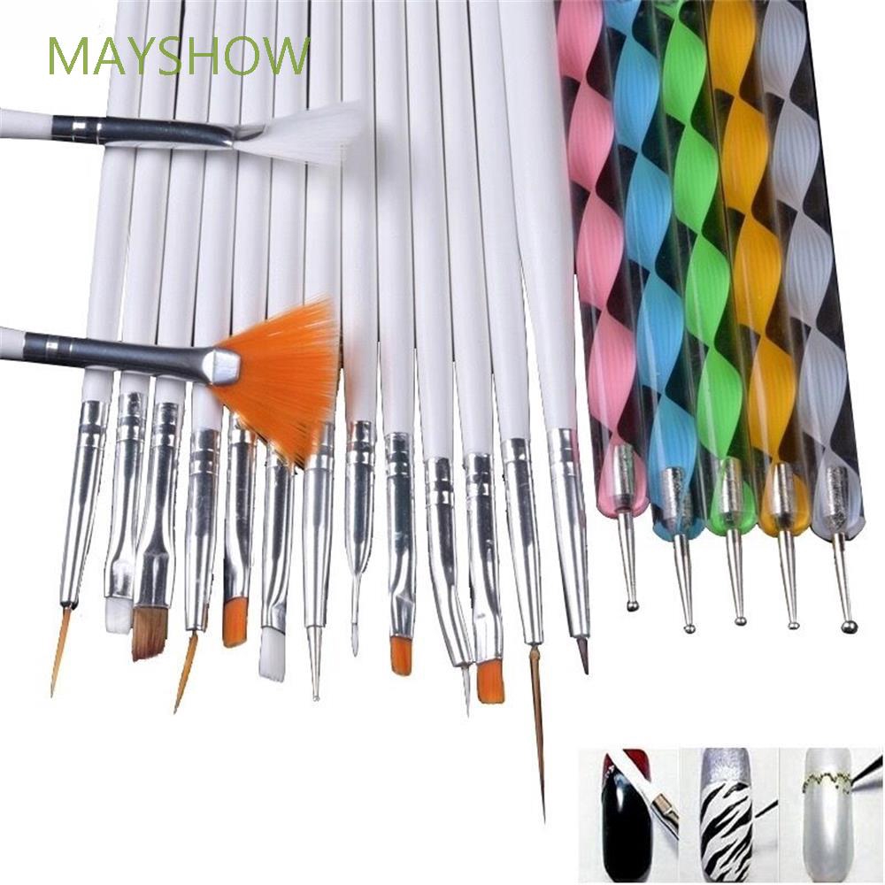 Set 20 cọ vẽ trang trí móng nghệ thuật