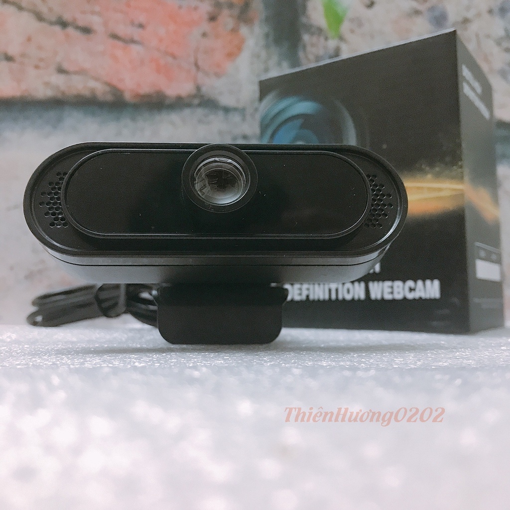 Webcam Có Mic 1080P - Webcam Máy Tính Full HD 1080P Cực Sắc Nét Soi Rõ Chữ Viết Sử Dụng Tất Cả Thiết Bị TV, PC, Laptop