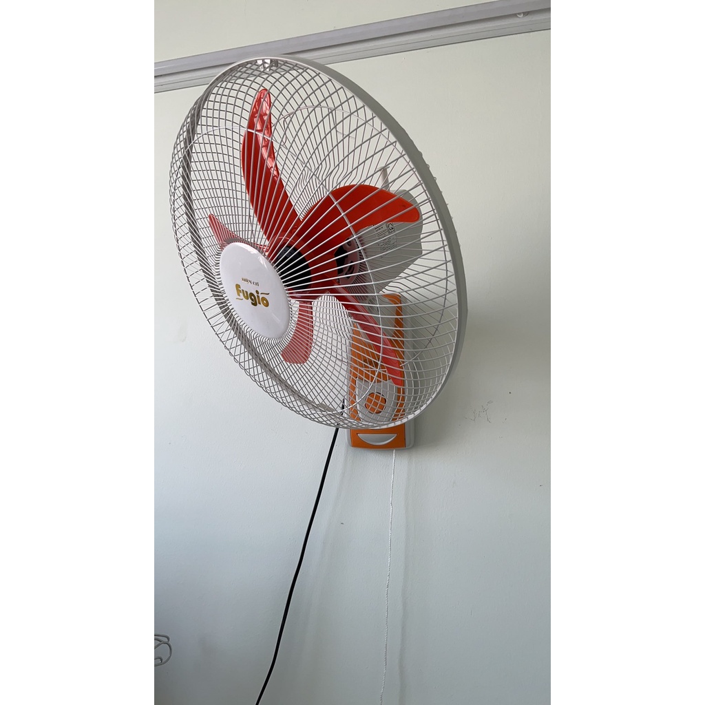 QUẠT TREO TƯỜNG GIÁ RẺ FUGIO 1 DÂY T400 QUẠT TREO TƯỜNG GIÁ