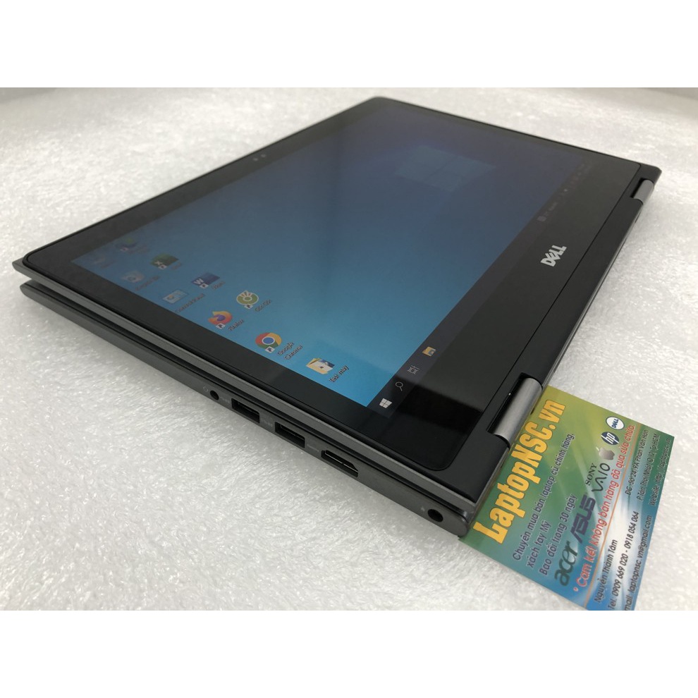 Laptop Dell Inspiron 5378 Core i7 thế hệ 7 màn hình 13-inch cảm ứng gập 360 độ