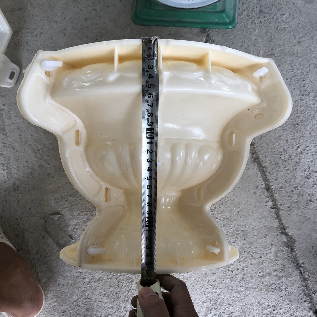 Khuôn đúc chậu cảnh Ly 38, Dùng làm chậu cây cảnh bonsai ngoài trời mới 100% nhựa ABS cao cấp cực bền