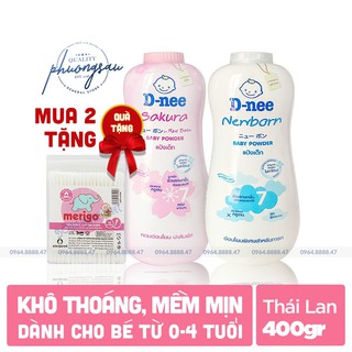 [ Chính Hãng] - Phấn Rôm Dnee Thái Lan - Nâng Niu, Chở Che, Bảo Vệ Làn Da Bé - 380g