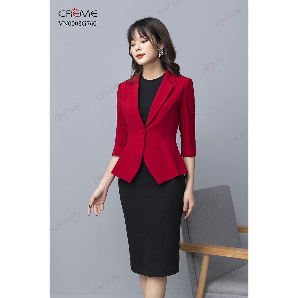 Vest xòe tay lỡ VN0008 CREME