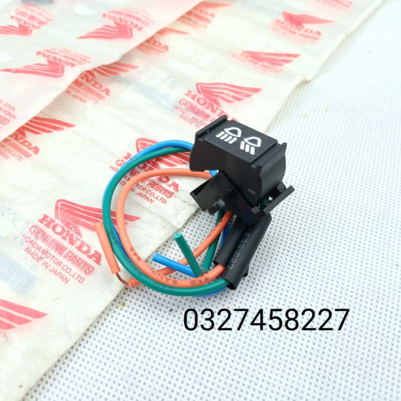 Nút bật công tắc pha coss đèn xe DREAM zin chính hãng