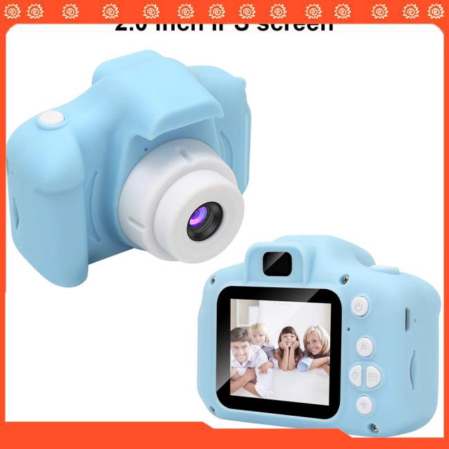 Camera quay video kỹ thuật số mini HD 8MP chống sốc có thể sạc lại cho trẻ em