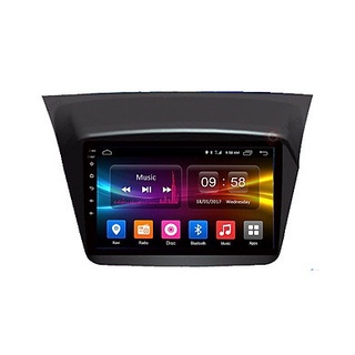Mặt dưỡng kèm dây nguồn zin lắp màn hình android cho xe mitsubishi triton pajero