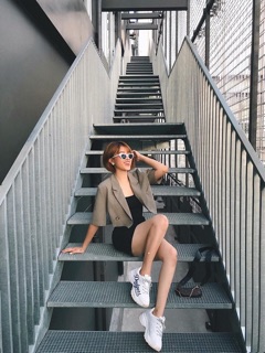 áo vest lửng ảnh thật