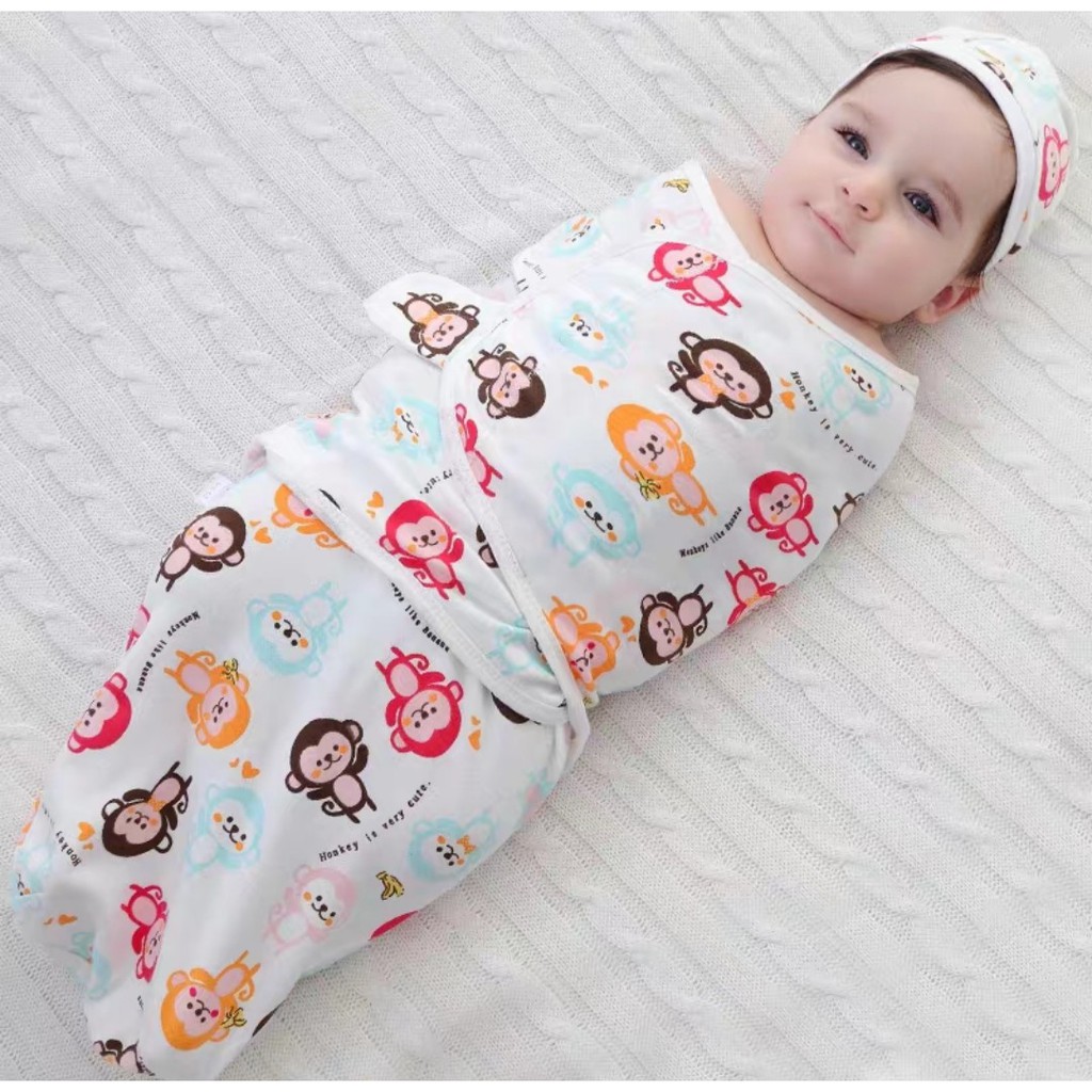 Ủ kén chống giật mình cho trẻ sơ sinh 100% cotton SwaddleMe