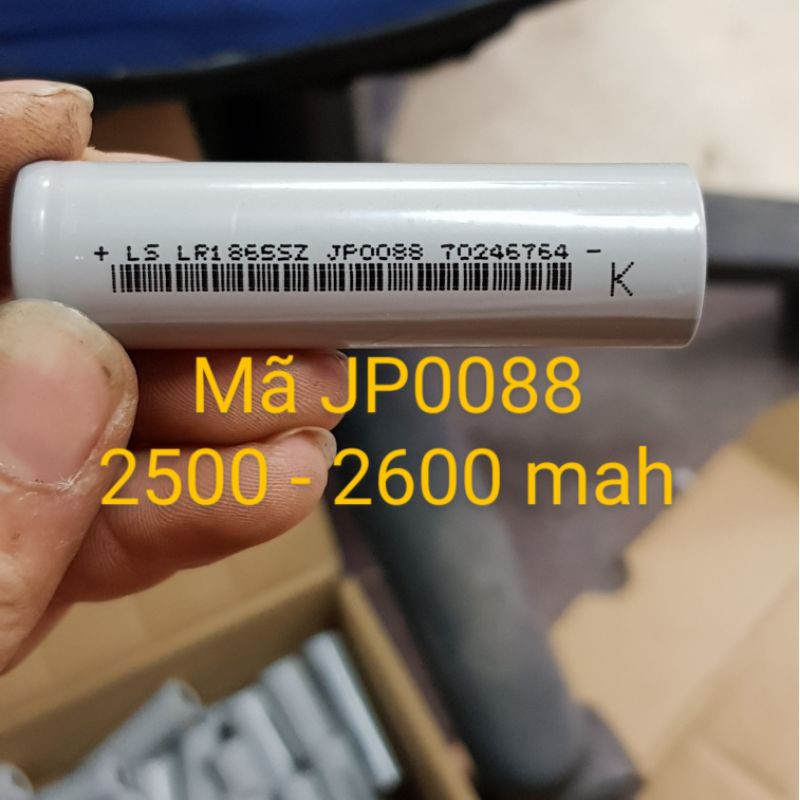 Cell pin 18650 lishen xám 2700, 2800 mah xả 10A (hàng mới , chính hãng)