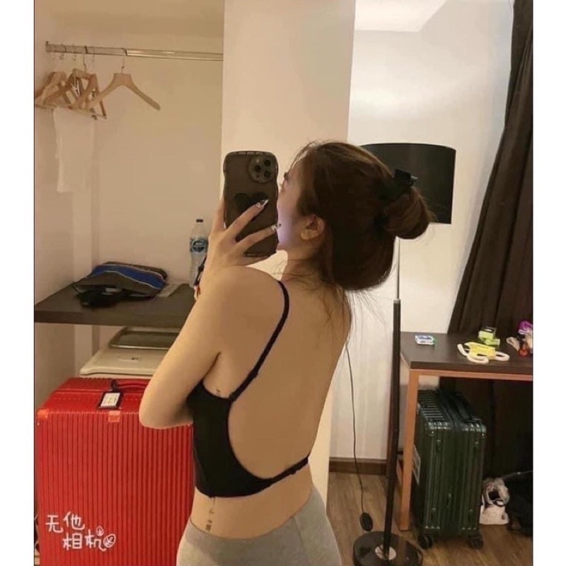 ÁO LÓT BRA HỞ LƯNG FUll TÚI ZIP