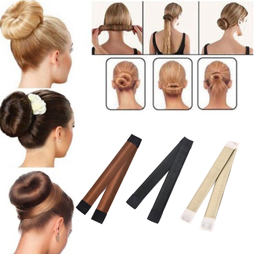 Dụng cụ tạo kiểu tóc búi tròn tiện lợi thời trang
