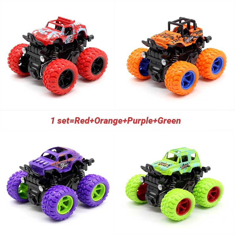 Xe ô tô đồ chơi trẻ em địa hình chạy đà nhào lộn Rambotoys đồ chơi ô tô quán tính nhiều màu cho bé từ 1 tuổi