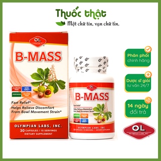 Viên Uống B Mass - Hỗ Trợ Điều Trị Bệnh Trĩ Hiệu Quả - Hộp 30 Viên