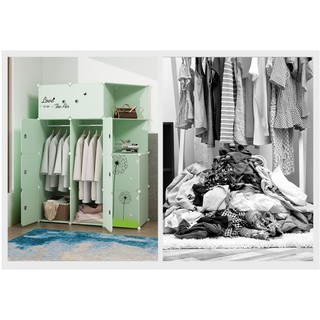 Tủ nhựa lắp ghép 9 ô (1 xéo)