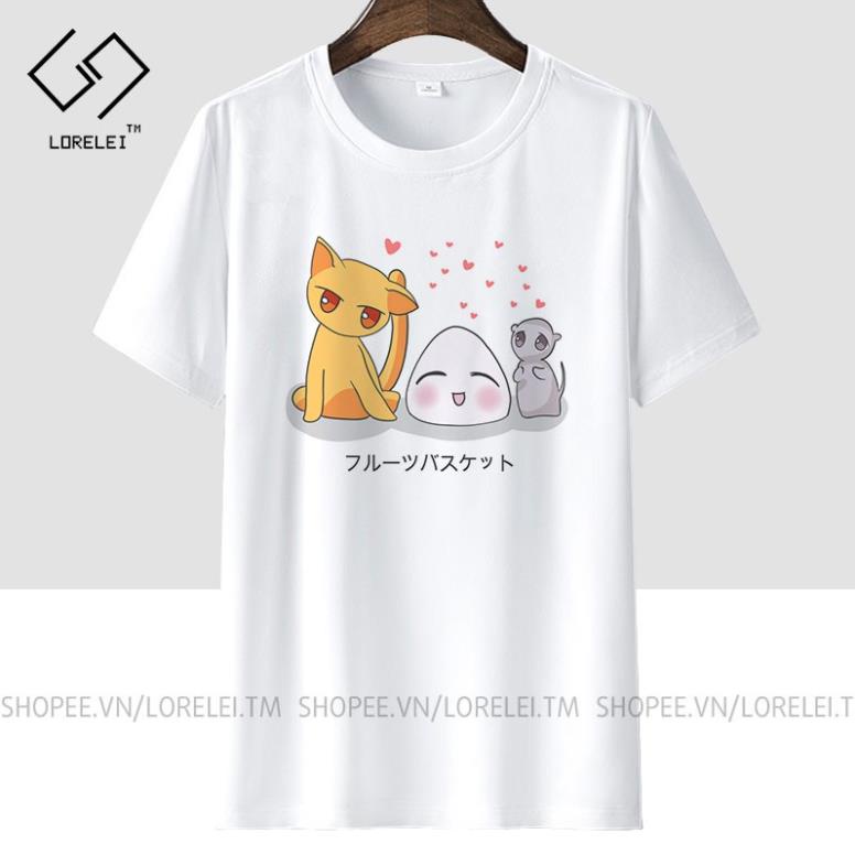 Áo thun Fruits Basket Chibi Cute ngắn tay
