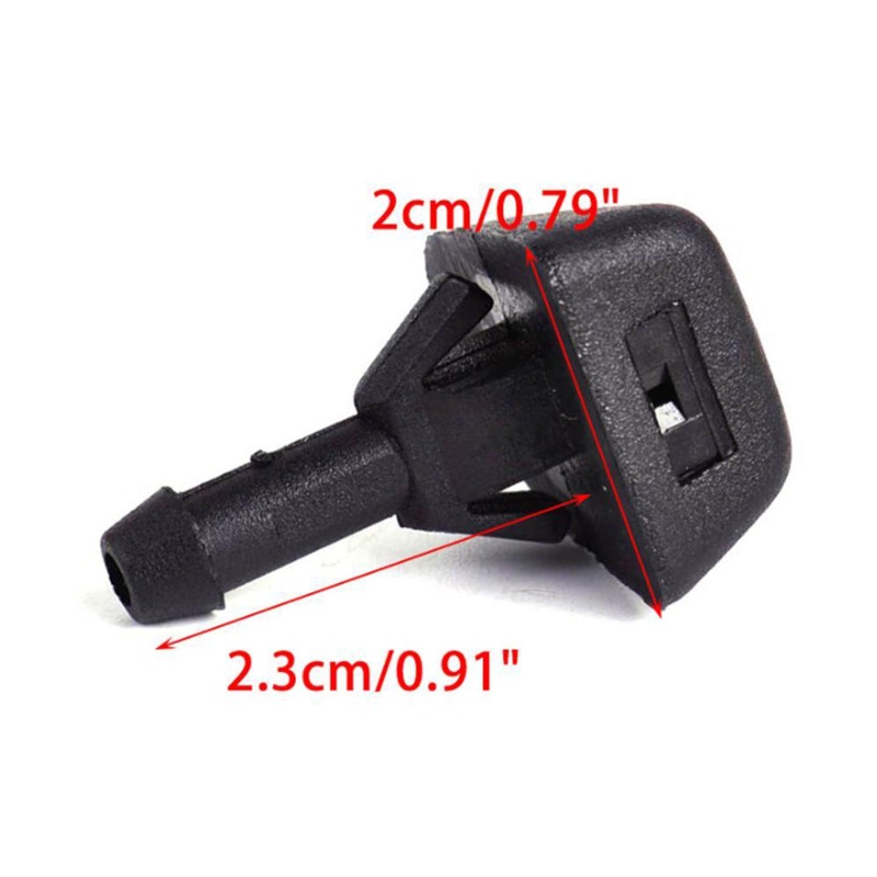✿ Bộ 2 Vòi Phun Nước Rửa Kính Chắn Gió Xe Hơi 30655605 Bộ Lắp Ráp Tương Thích Với Volvo S40 S80 XC90 C70 Durab