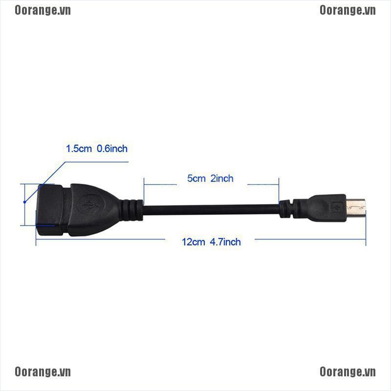 Dây Cáp Otg Chuyển Đổi Micro USB Sang USB Cho Điện Thoại Thông Minh