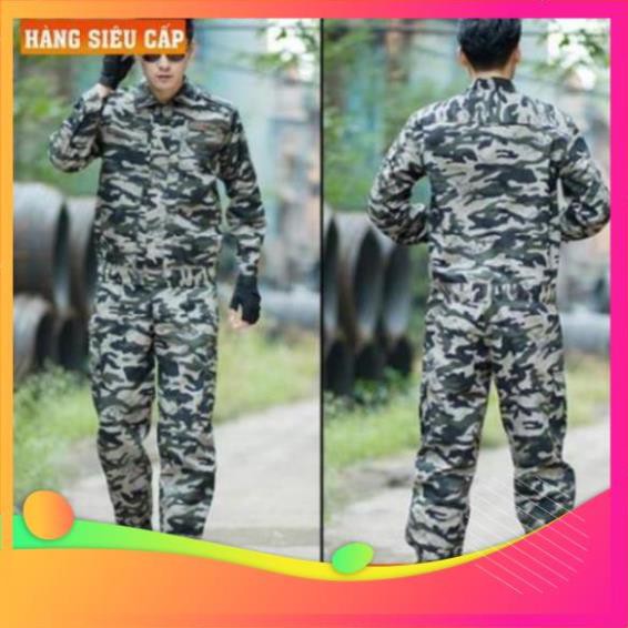 [FreeShip – Xả Kho 1 Ngày] Quần Áo Lính Mỹ US ARMY - Quần Túi Hộp Nam Giá Rẻ Kiểu Lính Rằn Ri HG1307