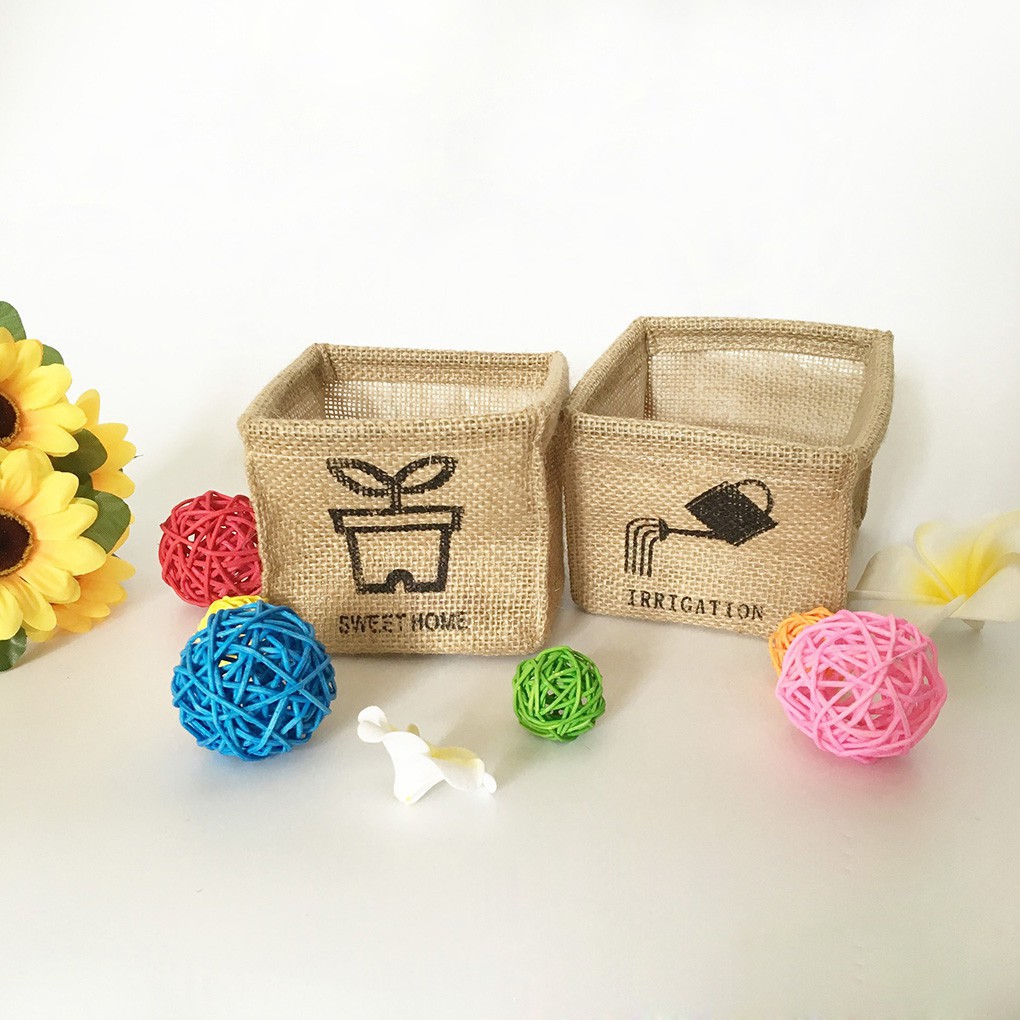 Giỏ đựng vật dụng phòng khách và phòng ngủ tiện lợi