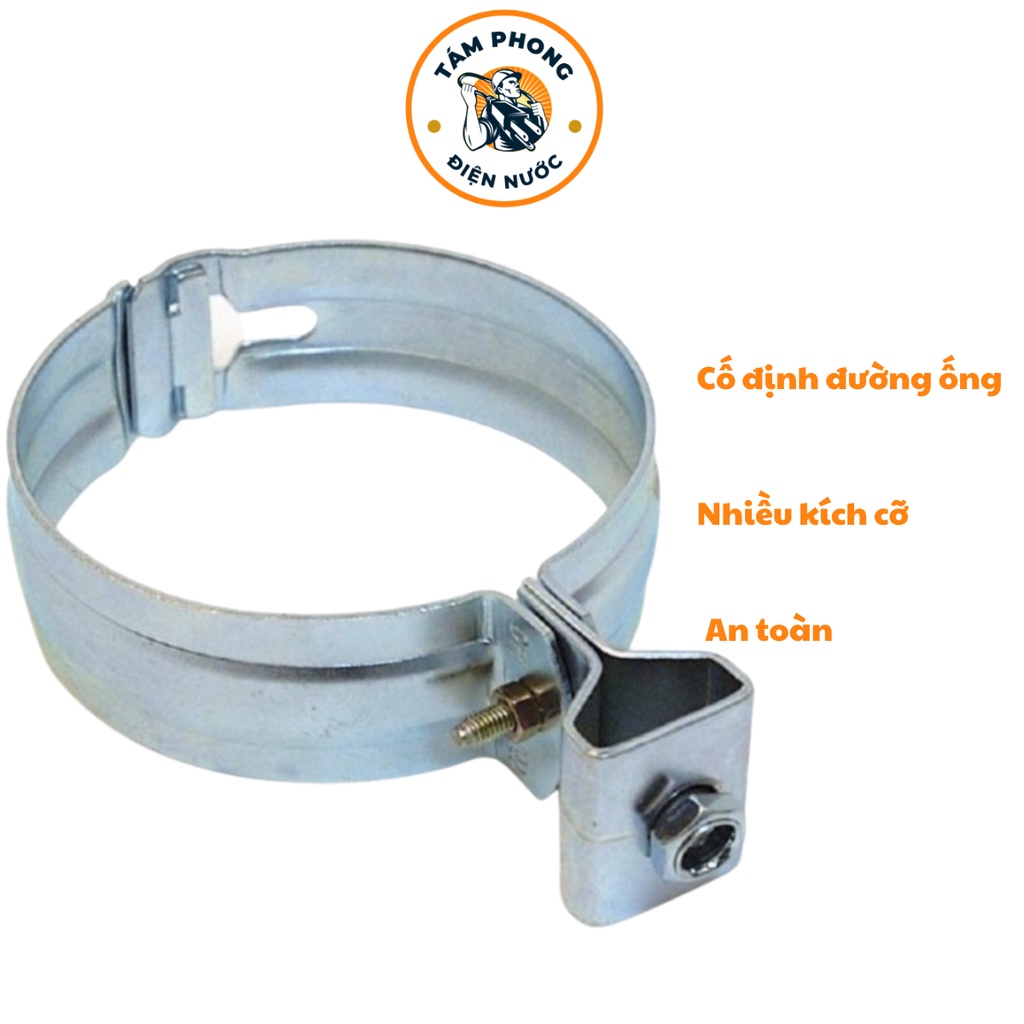 Đai treo ống nước, cùm treo ống nước, cố định ống nước các loại