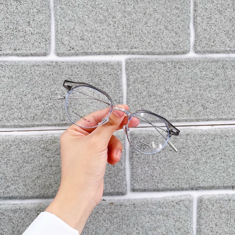 Gọng Kính Cận Nam Nữ Mắt Kính Tròn TITANIUM GỌNG THANH MẢNH