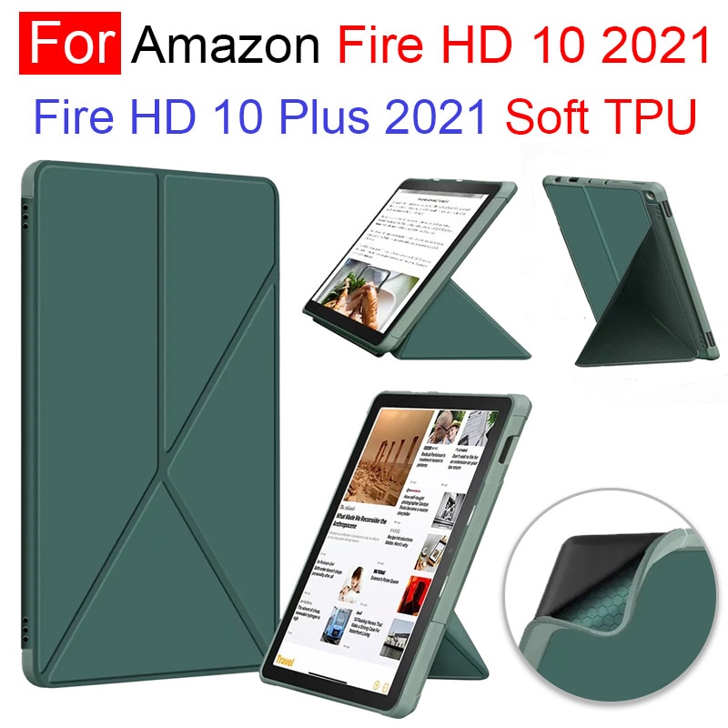 ốp điện thoại Tpu Mềm Siêu Mỏng Cho Amazon Fire Hd 10 2021 Fire Hd 10 Plus 2021
