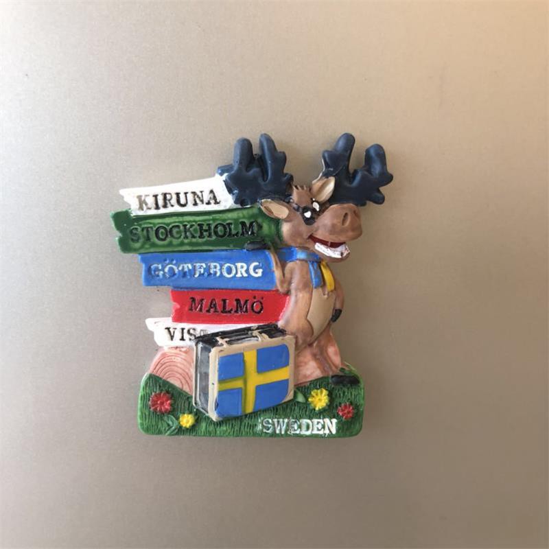 Nam Châm Dán Tủ Lạnh Trang Trí canada toronto tourist souvenir fridge Bằng resin