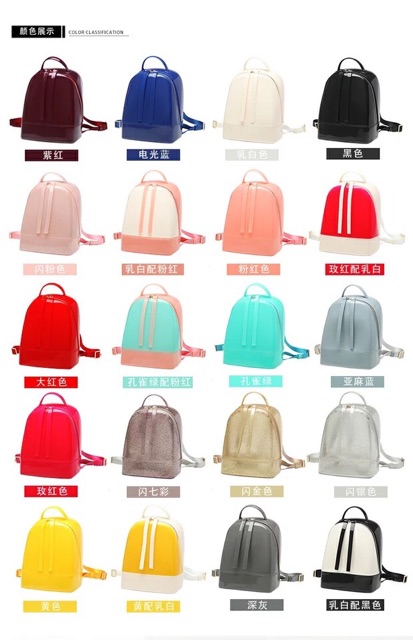 Balo Jelly độc và lạ cho chị em