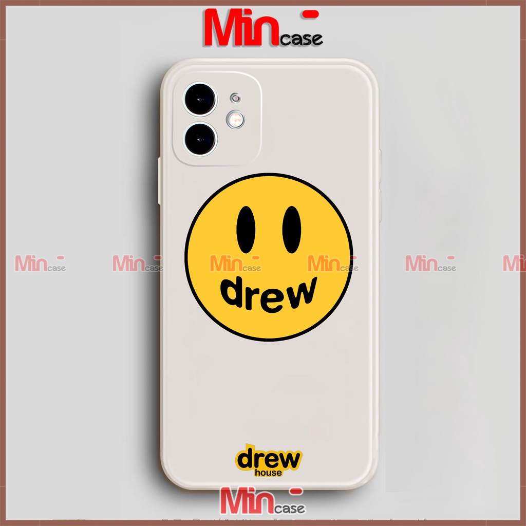 Ốp lưng iPhone Drew cạnh viền vuông silicon mềm dẻo bảo vệ camera cho iphone 6/6s/7/8/X/XS/XR/11/12/13 Pro Plus Max