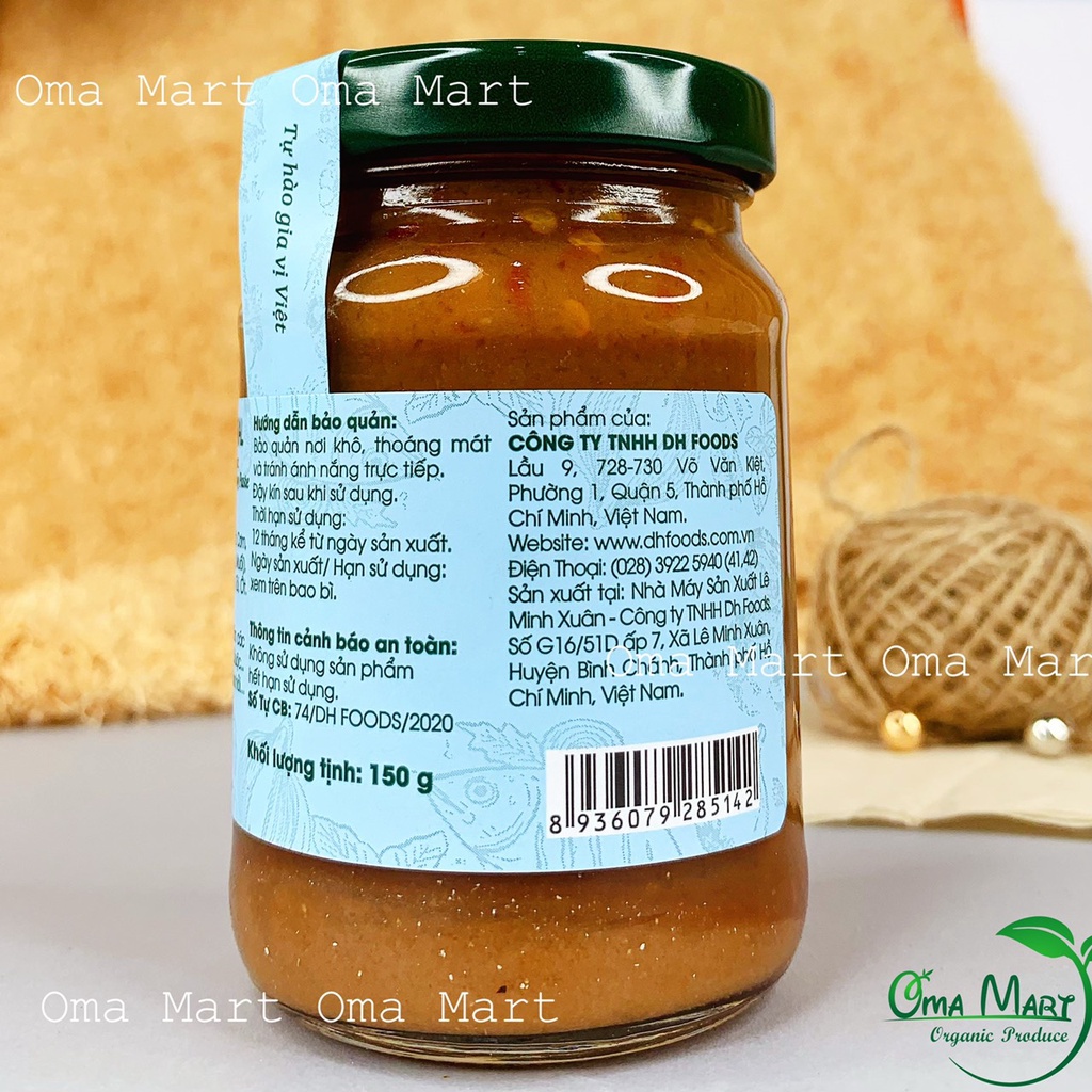 Mắm nêm cá cơm Dhfoods 150g