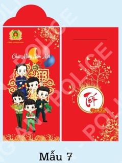 Combo 100 lì xì CAND đủ mẫu