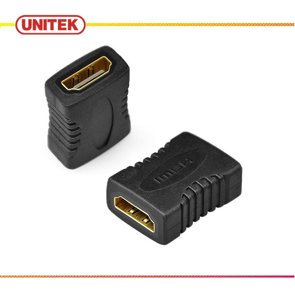 [UNITEK] Đầu nối HDMI - HDMI UNITEK. Dùng để nối 2 sợi dây HDMI lại với nhau. Vi Tính Quốc Duy