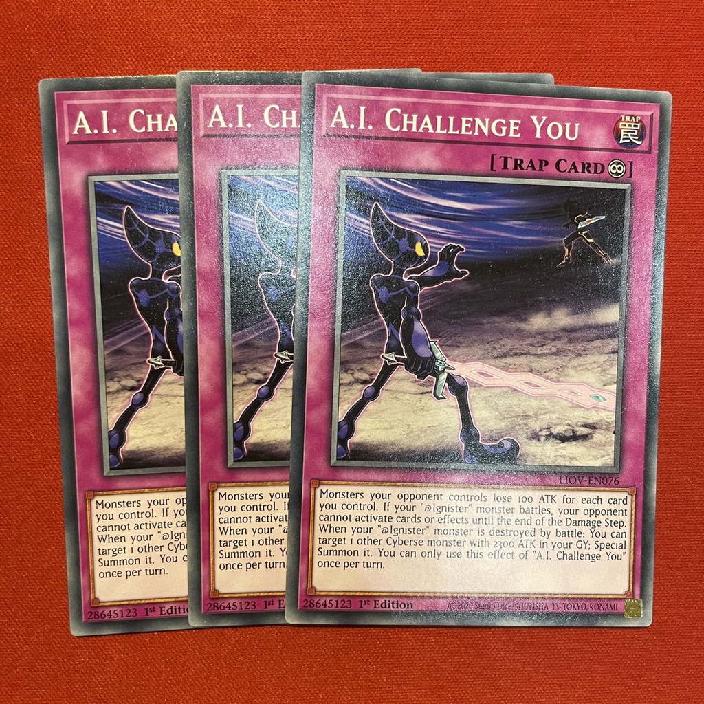 [EN][Thẻ Bài Yugioh Chính Hãng] A.I. Challenge You