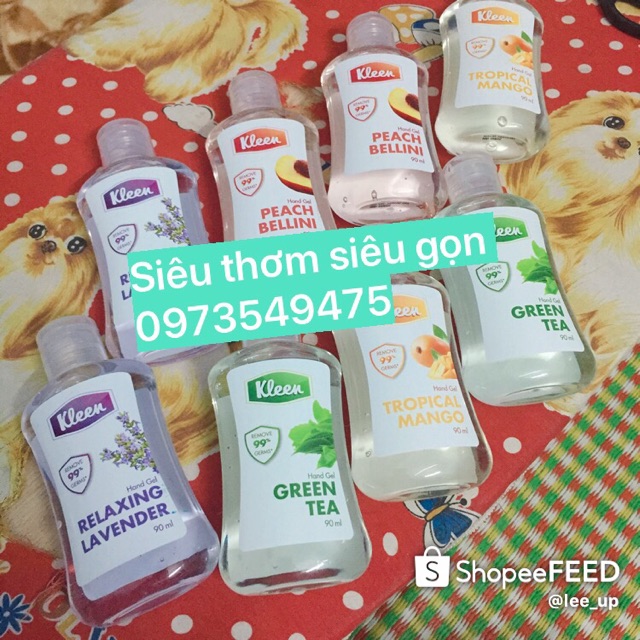 [Hoàn 10k xu SPE50894] Gel rửa tay khô Kleen 90ml | BigBuy360 - bigbuy360.vn