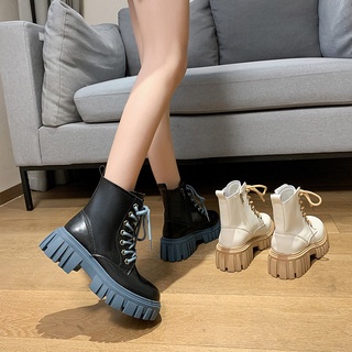 Giày boot nữ cá tính thời trang phong cách hàn quốc mẫu mới, màu độc lạ kèm ảnh thật ở cuối