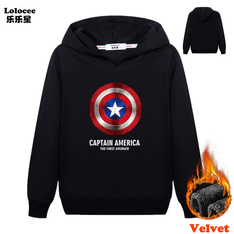 Áo hoodie nhung in hình hoạt hình Minecraft thời trang mùa đông dành cho bé trai 2021