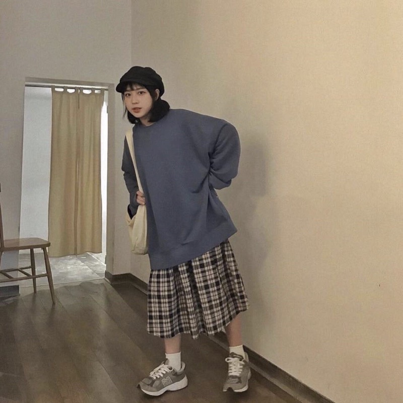 Áo nỉ sweater BIGSIZE dưới 85kg ,ảnh thật -sỉ ib