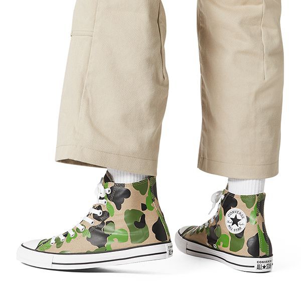 Giày Converse Chuck Taylor All Star Archival Camo Hi - 166714C