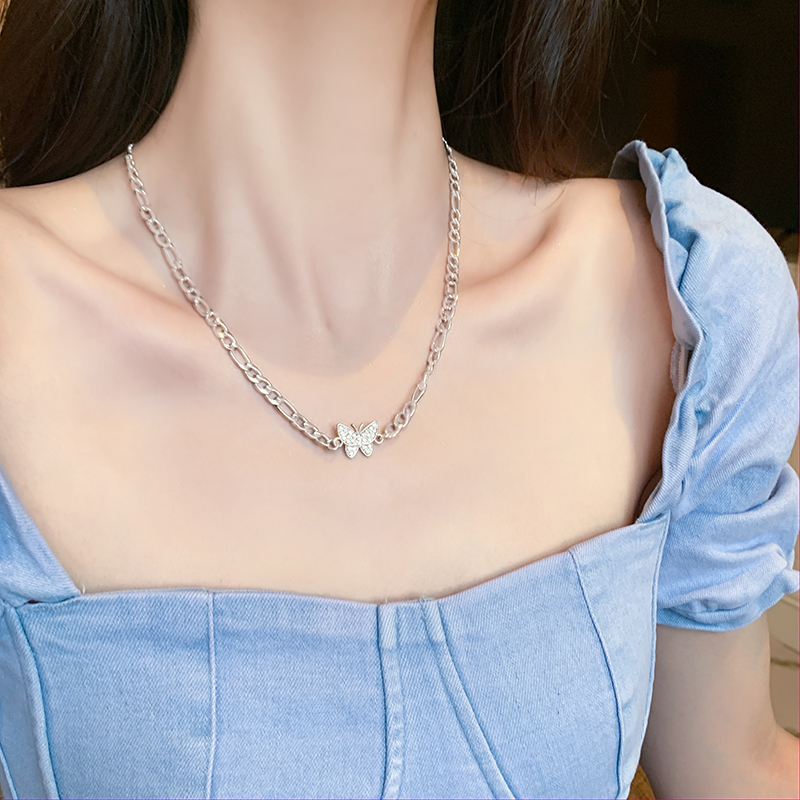 Dây Chuyền Mặt Hình Bướm Dễ Thương Charms