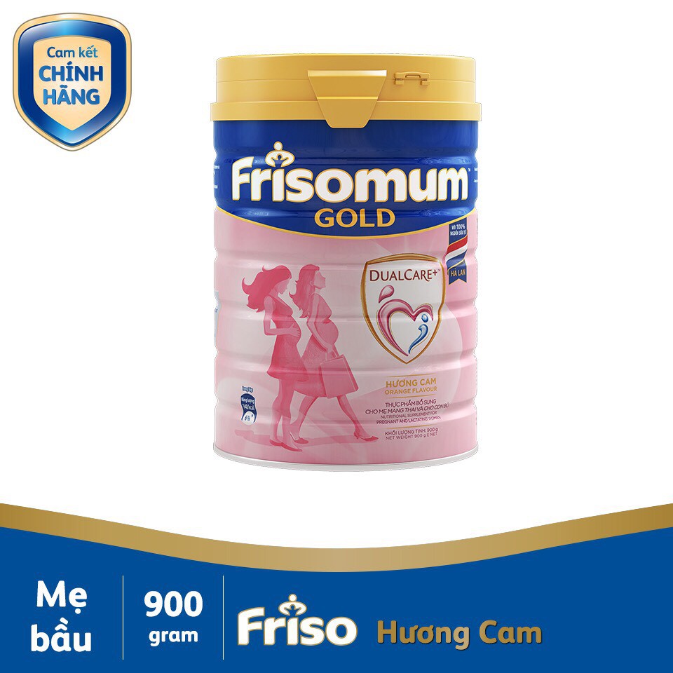 FRISO GOLD MUM CAM - 900G ( 2 LON CÓ QUÀ TẶNG)