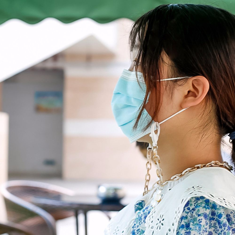 Epoch Dây Đeo Kính Mát Bằng Acrylic Trong Suốt In Hình Hoa Mặt Cười Nhiều Màu Sắc Cho Nữ