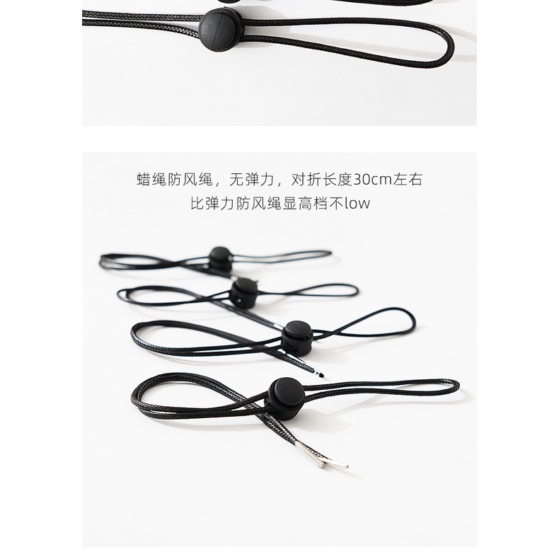 Mũ Bucket Chống Nắng / Chống Rơi / Gió Kèm Dây Đeo Tiện Dụng