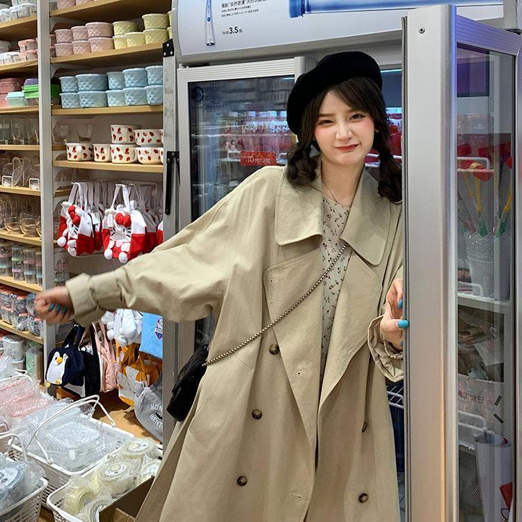 Áo khoác nữ dáng rộng phong cách Hàn Quốc thời trang mùa thu 2021 | BigBuy360 - bigbuy360.vn