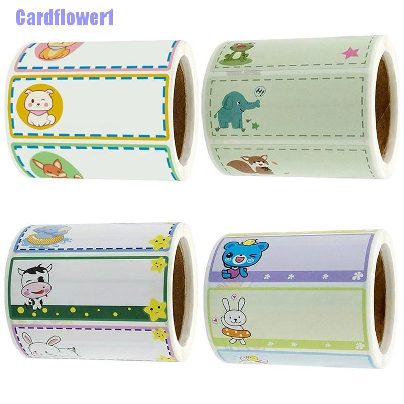 Cuộn 300 Miếng Dán Trang Trí Cửa Hàng Thức Ăn