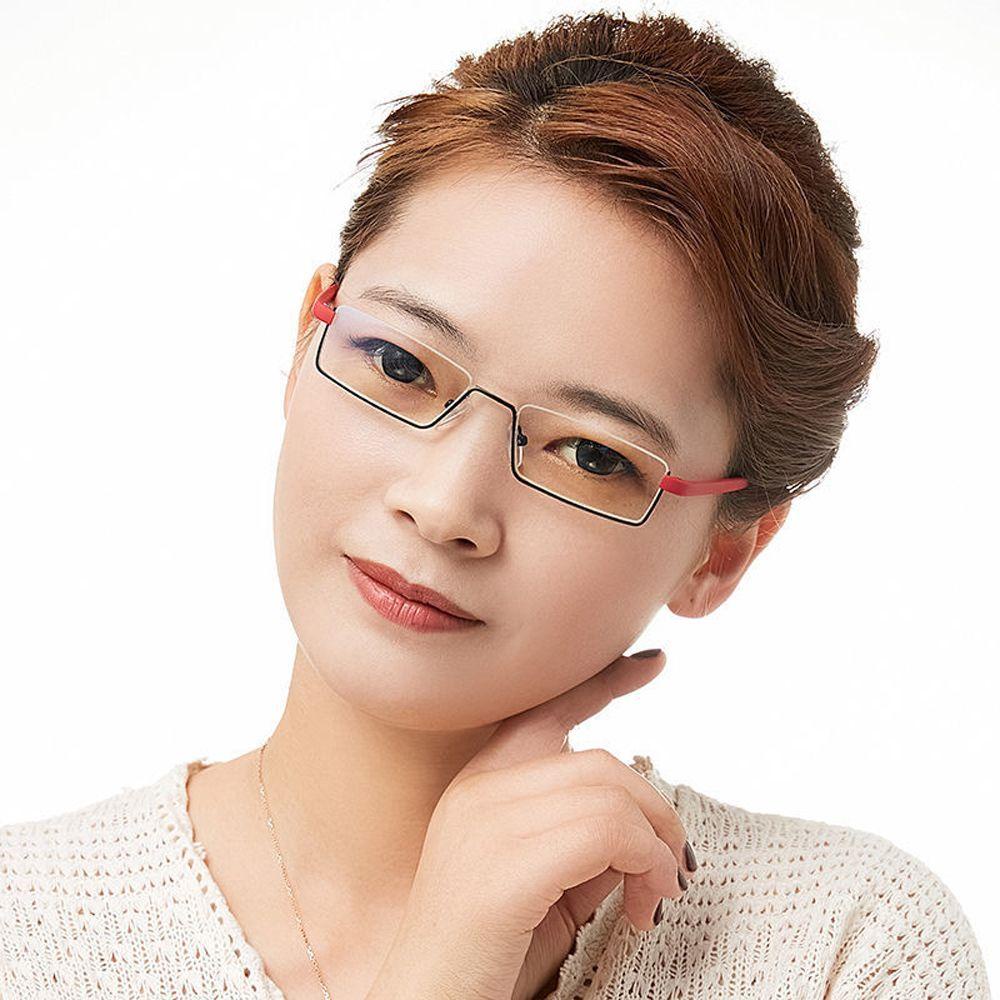 Kính Nửa Gọng Màu Xanh Dương Nhạt Thời Trang Cho Nữ MXMUSTY