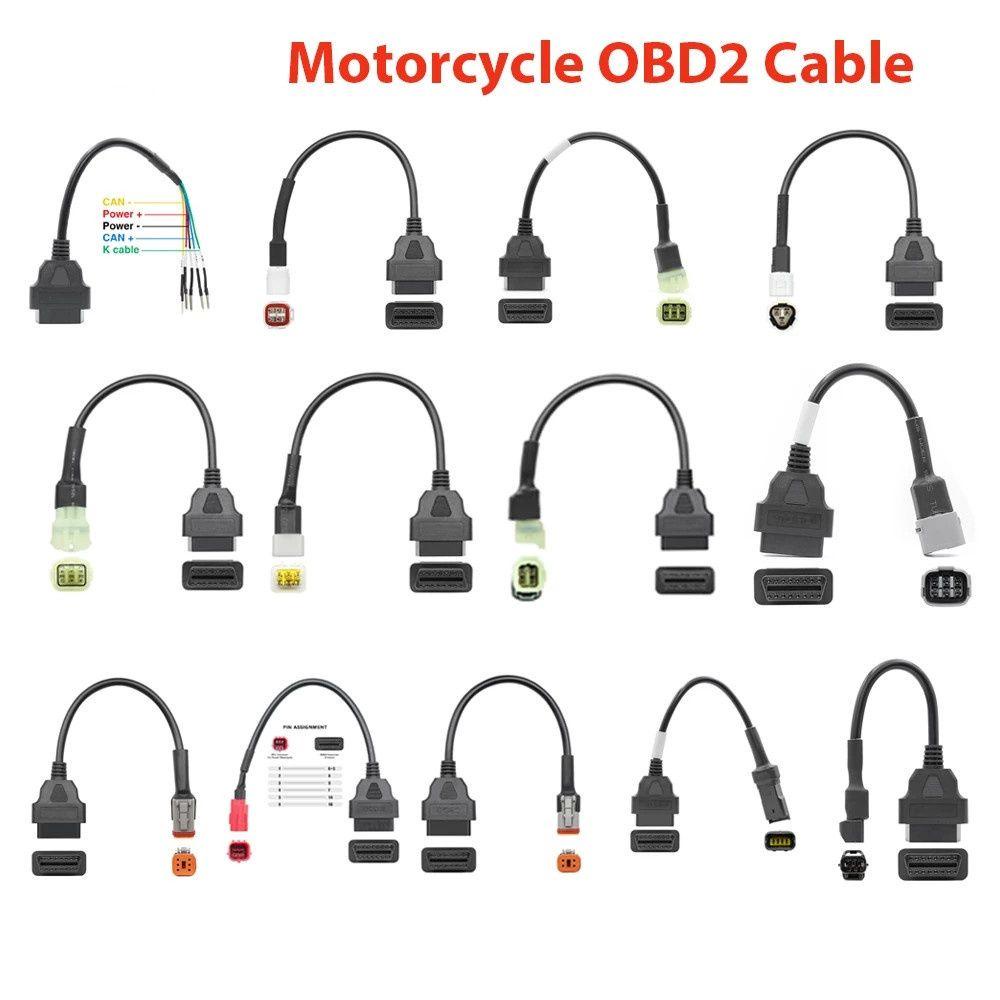 HONDA Dây Cáp Mở Rộng Cho Xe Mô Tô KTM / Kawasaki / SUZUKI / Ducati OBD2 AVALENTINE